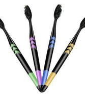 
              Charcoal Bamboo Toothbrush 4pc Set
            