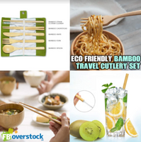 
              Eco-Friendly Bamboo Travel Cutlery Set
            