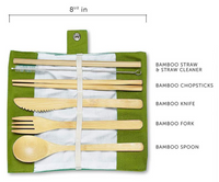 
              Eco-Friendly Bamboo Travel Cutlery Set
            