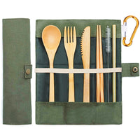 
              Bamboo Travel Cutlery Set
            