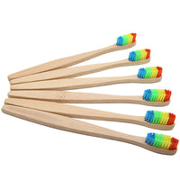 
              Colorful Head Bamboo Toothbrush
            